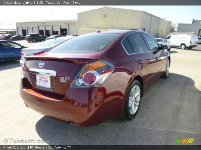 Tuscan Sun Red / Blond 2010 Nissan Altima 3.5 SR