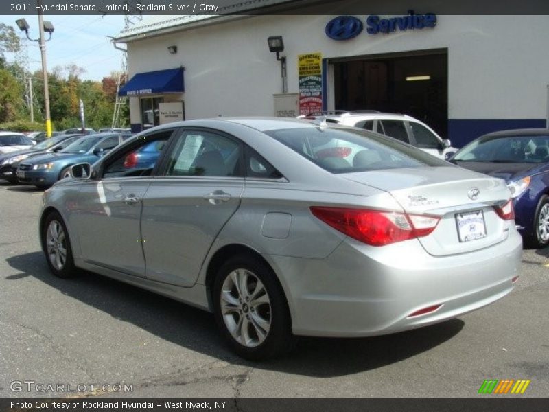 Radiant Silver / Gray 2011 Hyundai Sonata Limited