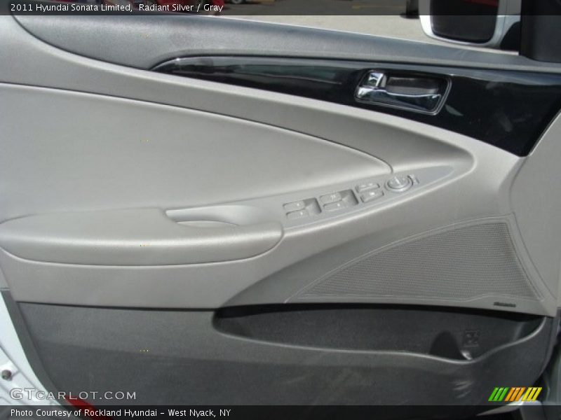 Radiant Silver / Gray 2011 Hyundai Sonata Limited
