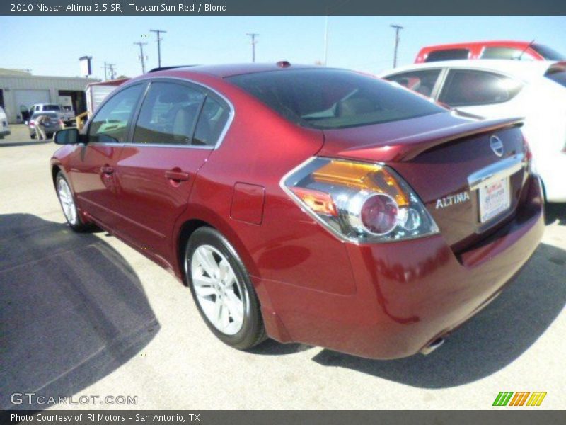 Tuscan Sun Red / Blond 2010 Nissan Altima 3.5 SR