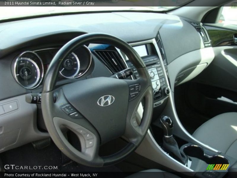 Radiant Silver / Gray 2011 Hyundai Sonata Limited