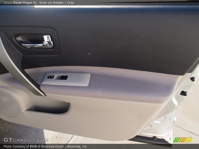 Silver Ice Metallic / Gray 2011 Nissan Rogue SV