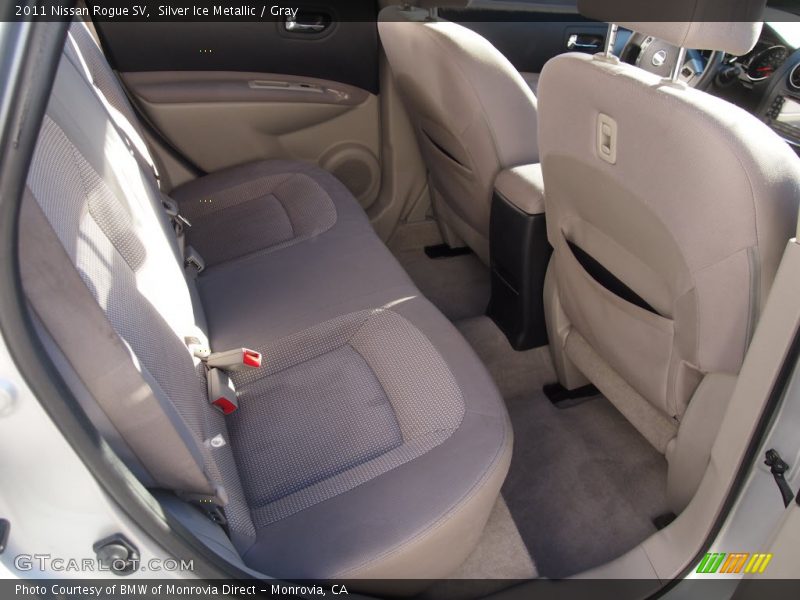 Silver Ice Metallic / Gray 2011 Nissan Rogue SV