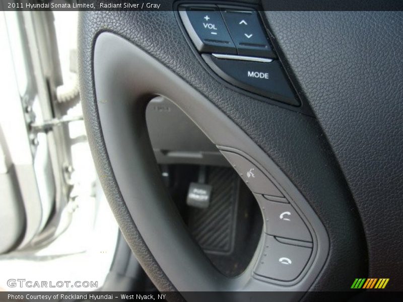 Radiant Silver / Gray 2011 Hyundai Sonata Limited
