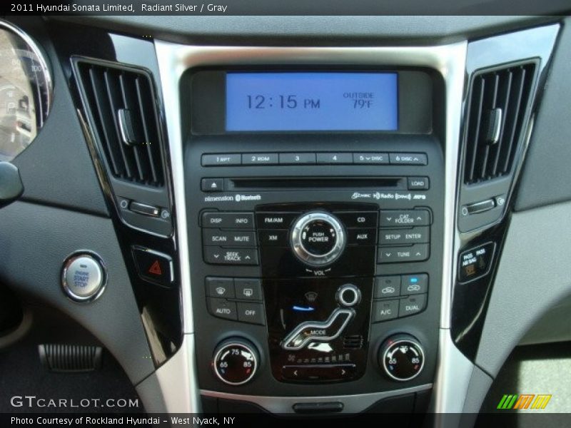 Radiant Silver / Gray 2011 Hyundai Sonata Limited