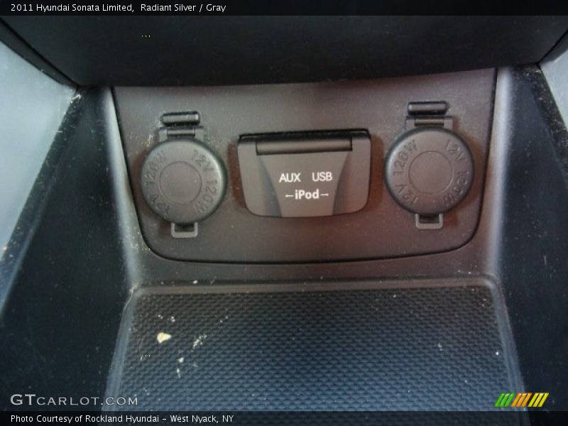 Radiant Silver / Gray 2011 Hyundai Sonata Limited