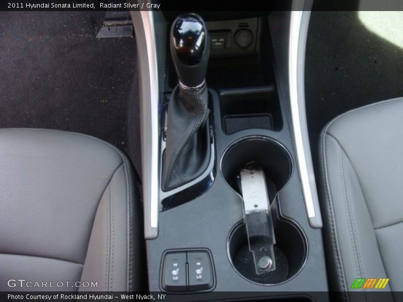 Radiant Silver / Gray 2011 Hyundai Sonata Limited