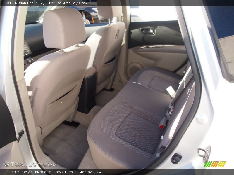 Silver Ice Metallic / Gray 2011 Nissan Rogue SV