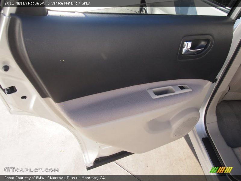 Silver Ice Metallic / Gray 2011 Nissan Rogue SV