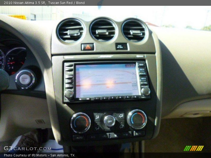 Tuscan Sun Red / Blond 2010 Nissan Altima 3.5 SR