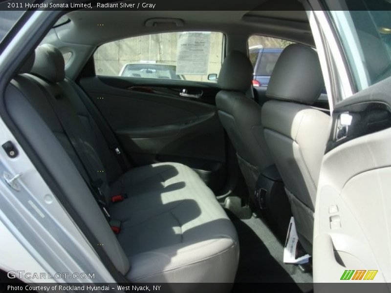 Radiant Silver / Gray 2011 Hyundai Sonata Limited
