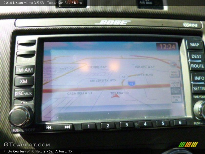 Tuscan Sun Red / Blond 2010 Nissan Altima 3.5 SR