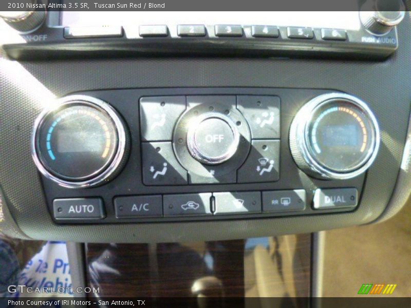 Tuscan Sun Red / Blond 2010 Nissan Altima 3.5 SR