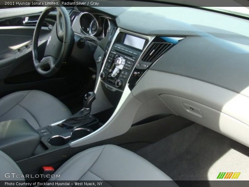 Radiant Silver / Gray 2011 Hyundai Sonata Limited