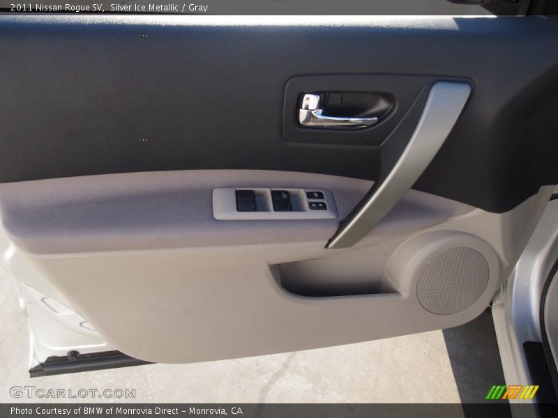 Silver Ice Metallic / Gray 2011 Nissan Rogue SV