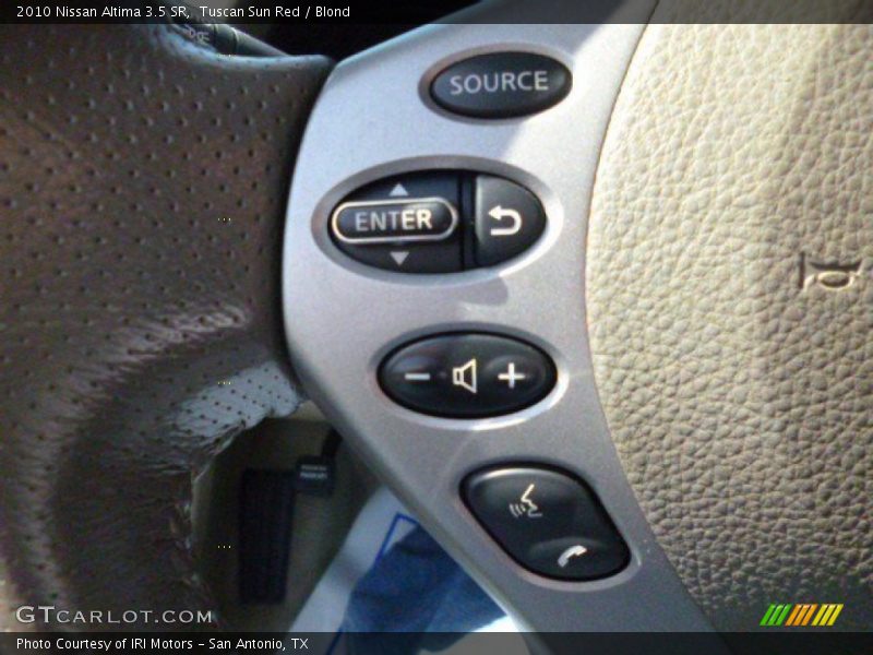 Tuscan Sun Red / Blond 2010 Nissan Altima 3.5 SR