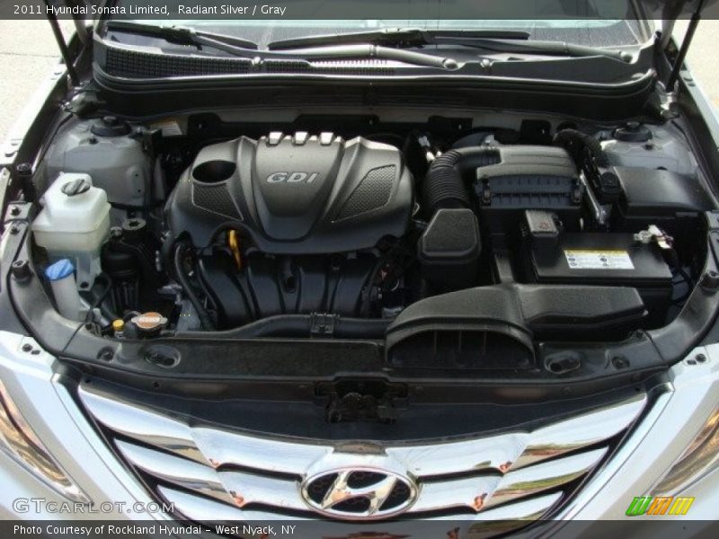 Radiant Silver / Gray 2011 Hyundai Sonata Limited