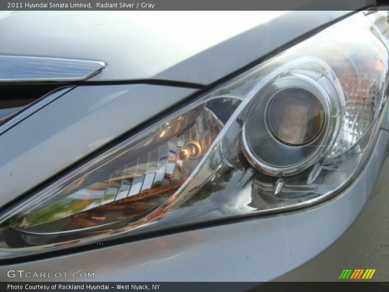 Radiant Silver / Gray 2011 Hyundai Sonata Limited