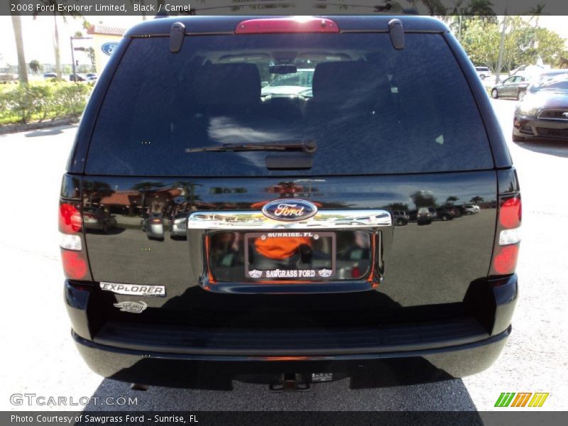 Black / Camel 2008 Ford Explorer Limited