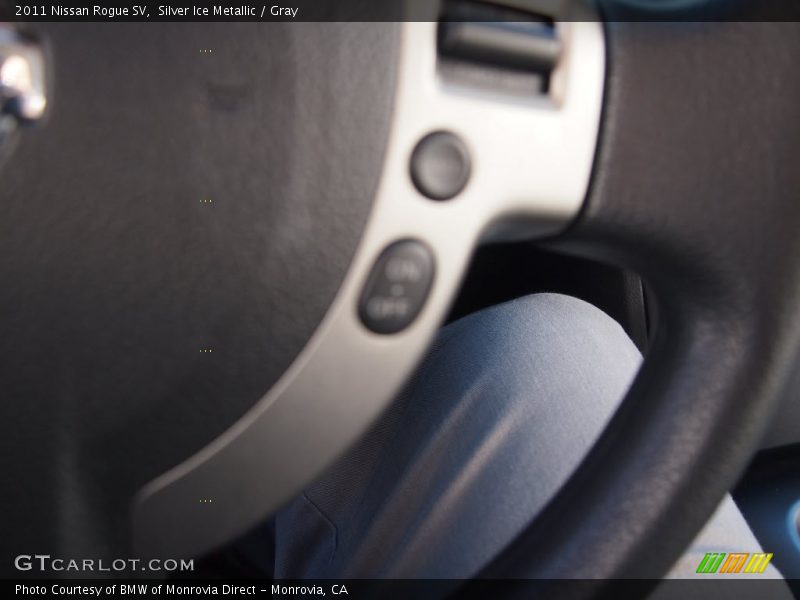 Silver Ice Metallic / Gray 2011 Nissan Rogue SV