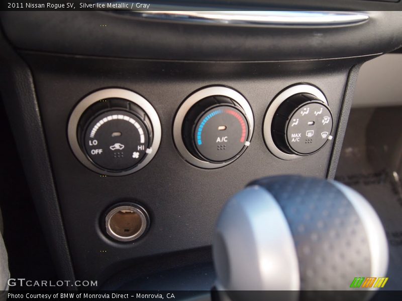 Silver Ice Metallic / Gray 2011 Nissan Rogue SV