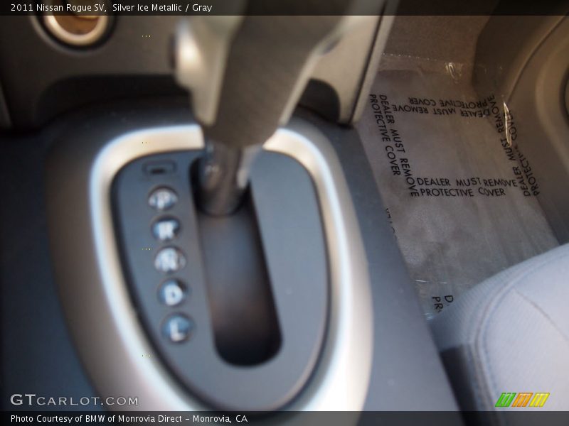 Silver Ice Metallic / Gray 2011 Nissan Rogue SV