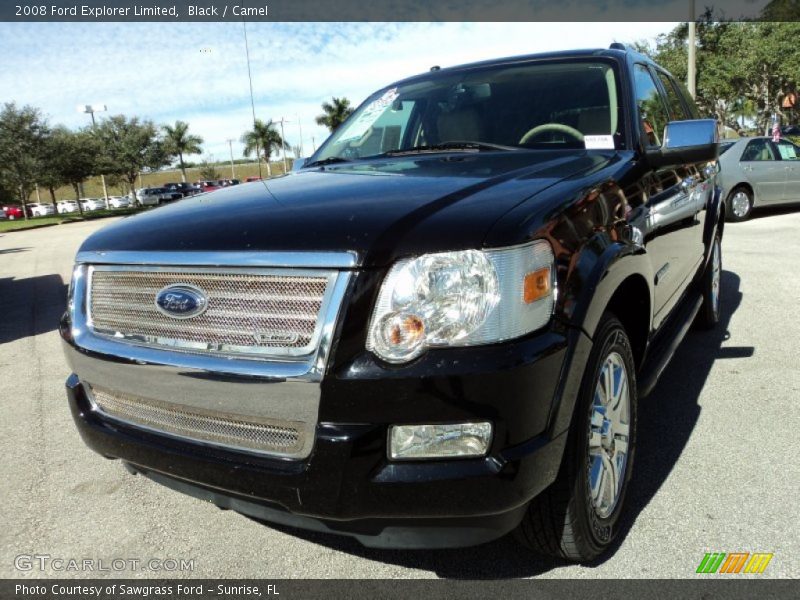 Black / Camel 2008 Ford Explorer Limited