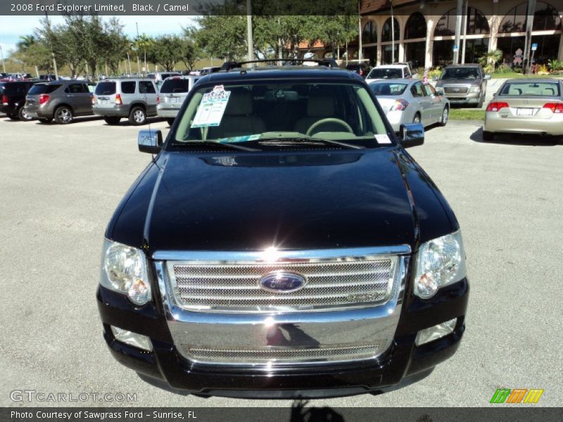 Black / Camel 2008 Ford Explorer Limited