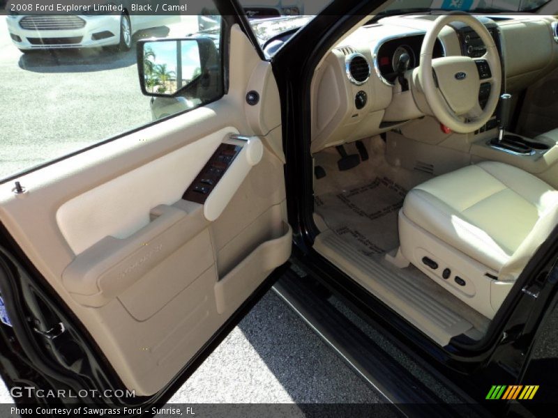 Black / Camel 2008 Ford Explorer Limited