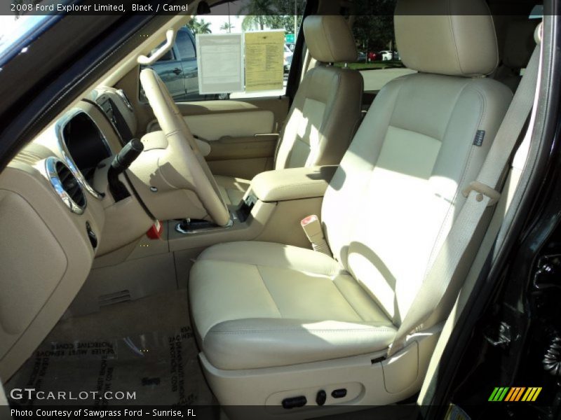 Black / Camel 2008 Ford Explorer Limited