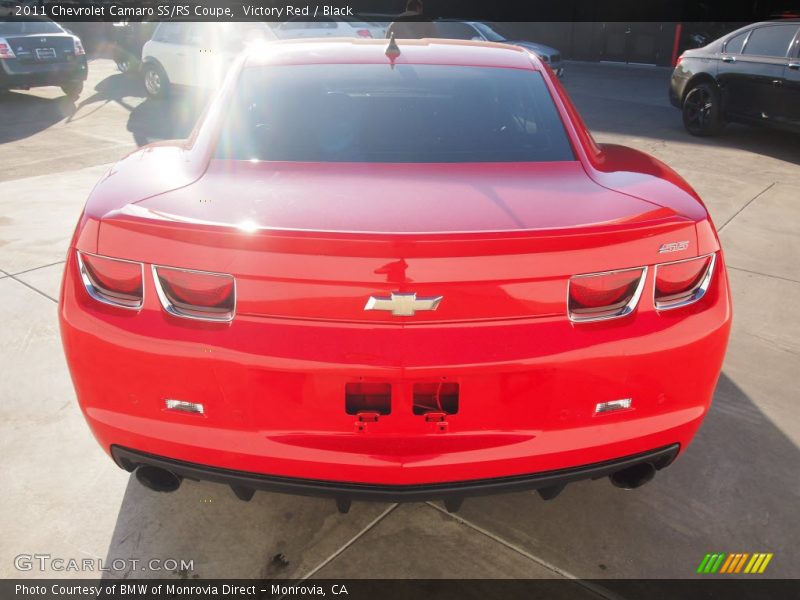 Victory Red / Black 2011 Chevrolet Camaro SS/RS Coupe