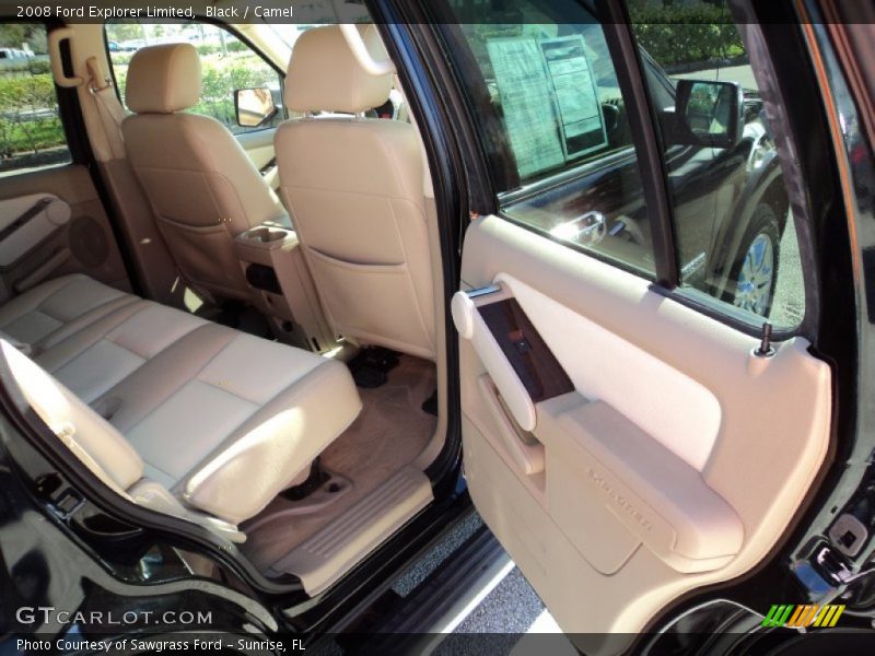 Black / Camel 2008 Ford Explorer Limited