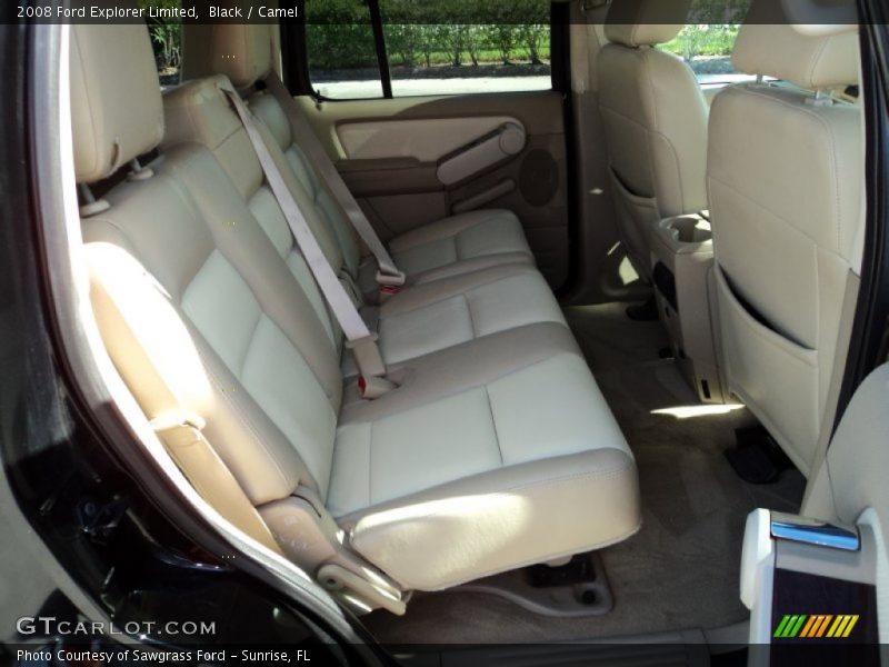 Black / Camel 2008 Ford Explorer Limited