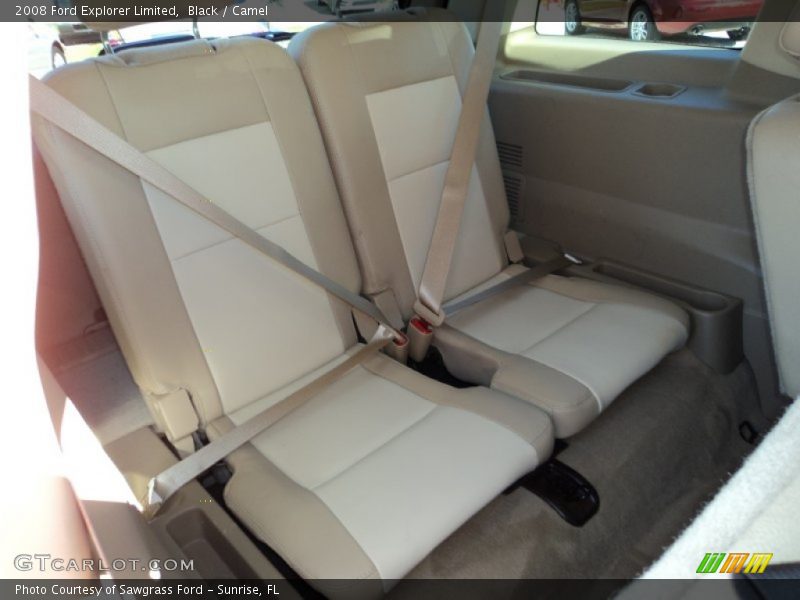 Black / Camel 2008 Ford Explorer Limited