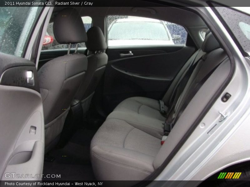 Radiant Silver / Gray 2011 Hyundai Sonata GLS