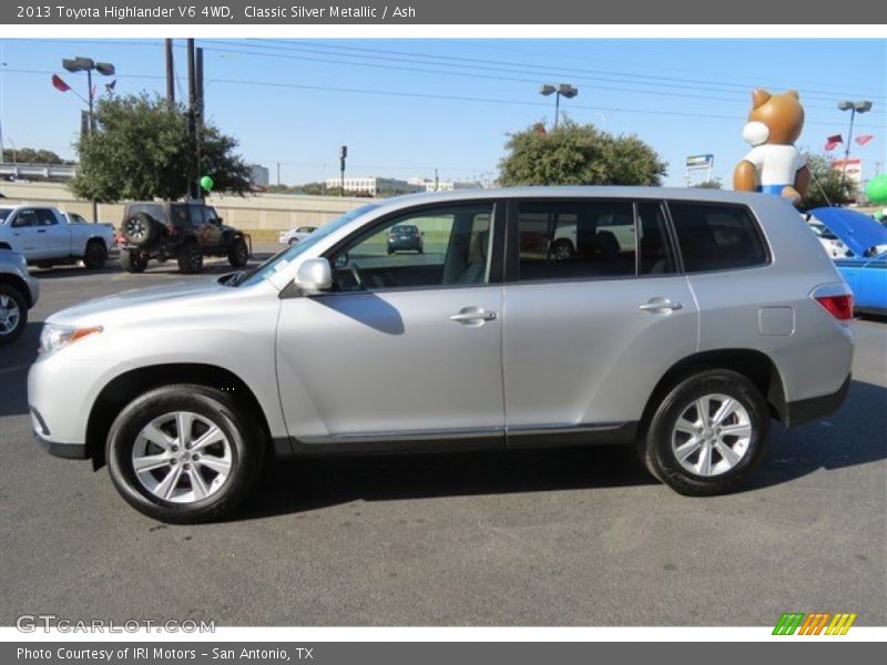 Classic Silver Metallic / Ash 2013 Toyota Highlander V6 4WD