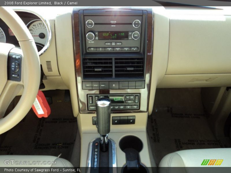 Black / Camel 2008 Ford Explorer Limited