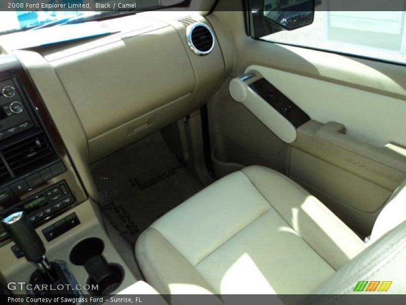 Black / Camel 2008 Ford Explorer Limited