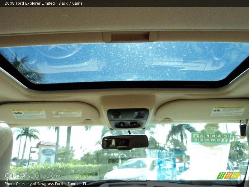 Black / Camel 2008 Ford Explorer Limited