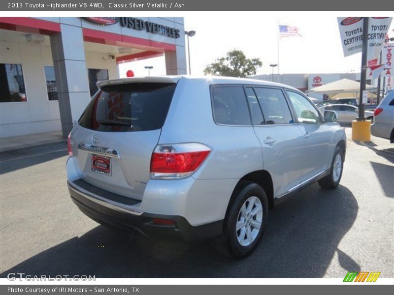 Classic Silver Metallic / Ash 2013 Toyota Highlander V6 4WD