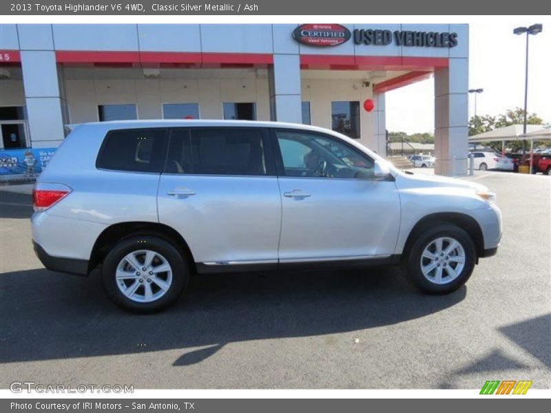 Classic Silver Metallic / Ash 2013 Toyota Highlander V6 4WD
