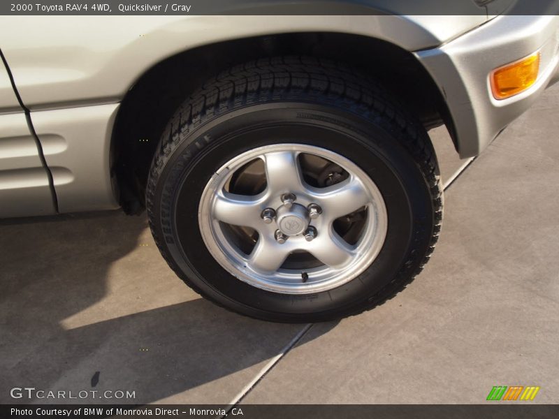 Quicksilver / Gray 2000 Toyota RAV4 4WD