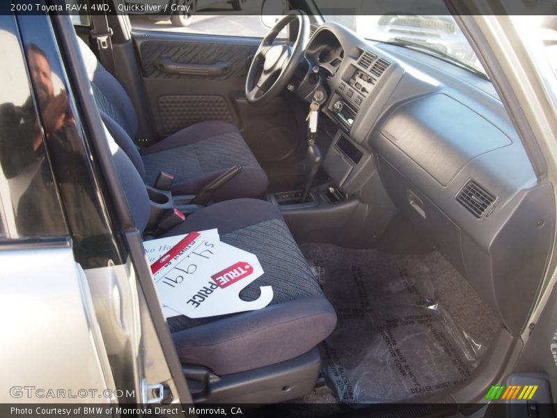 Quicksilver / Gray 2000 Toyota RAV4 4WD