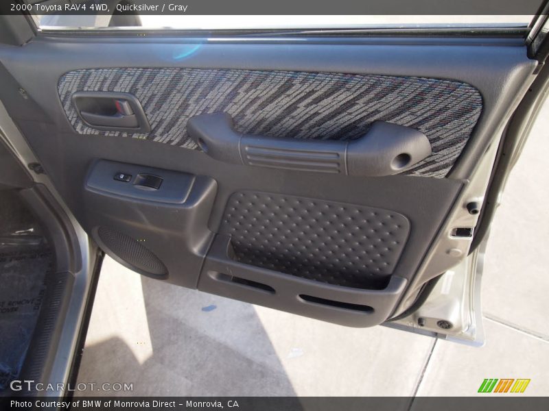Quicksilver / Gray 2000 Toyota RAV4 4WD