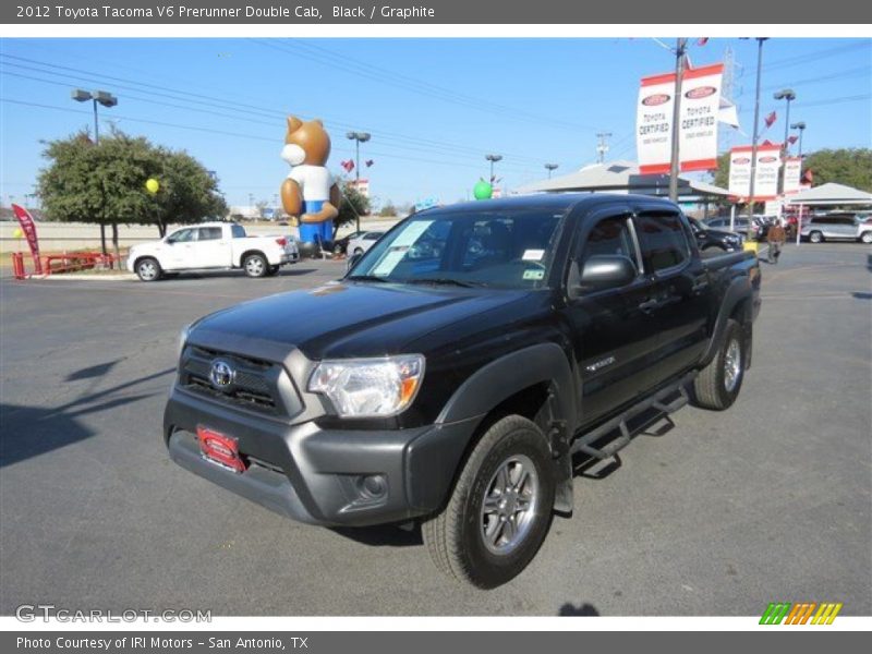 Black / Graphite 2012 Toyota Tacoma V6 Prerunner Double Cab
