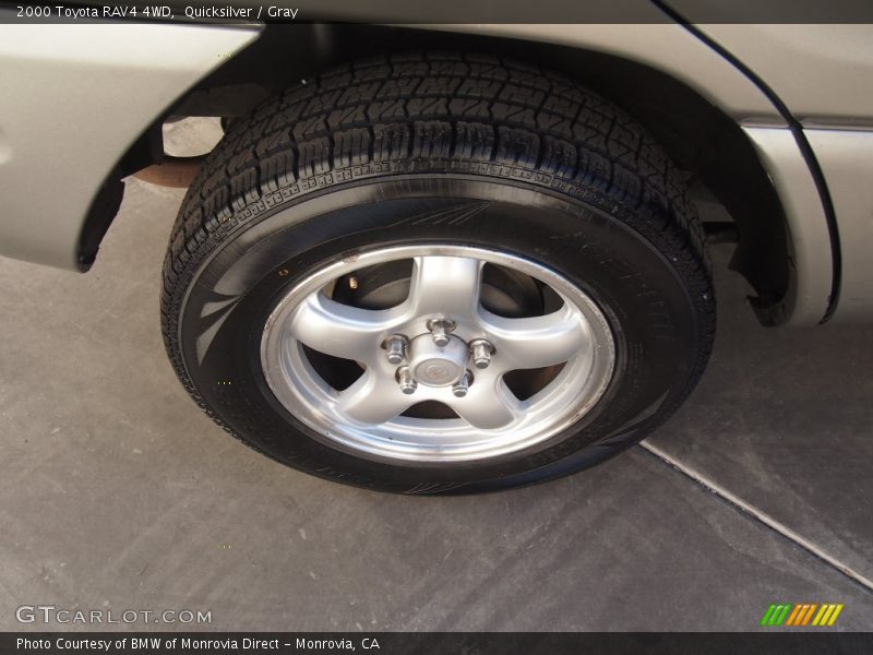 Quicksilver / Gray 2000 Toyota RAV4 4WD