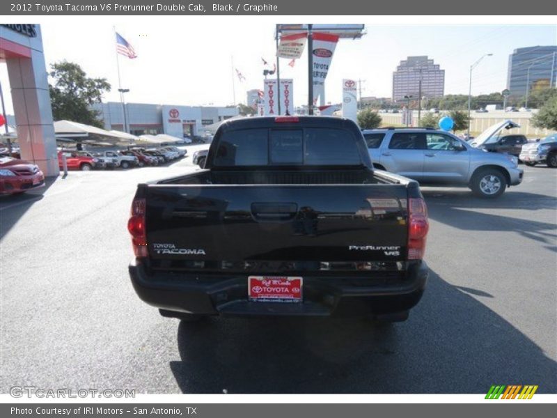 Black / Graphite 2012 Toyota Tacoma V6 Prerunner Double Cab