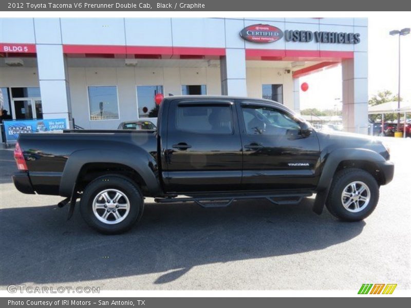 Black / Graphite 2012 Toyota Tacoma V6 Prerunner Double Cab