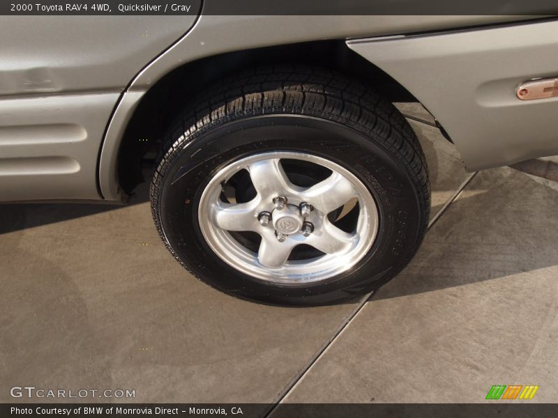 Quicksilver / Gray 2000 Toyota RAV4 4WD