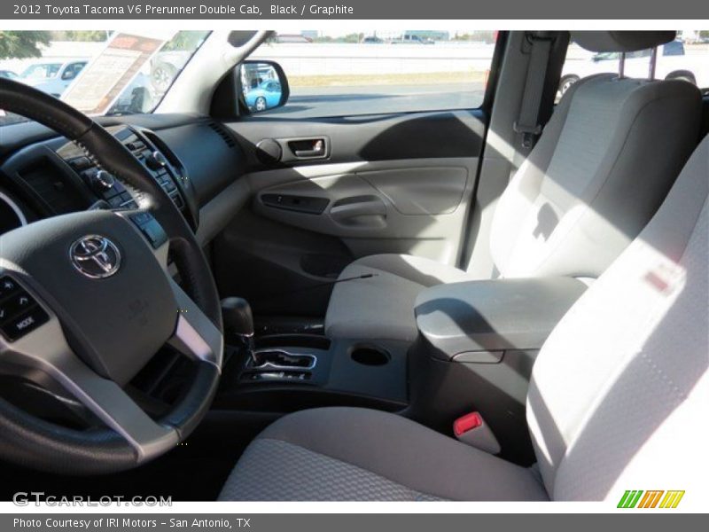 Black / Graphite 2012 Toyota Tacoma V6 Prerunner Double Cab
